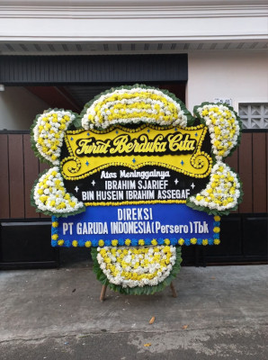 Papan Bunga Duka di Koli