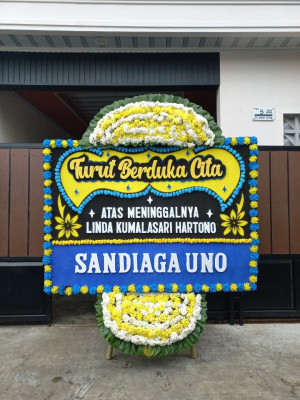 Papan Bunga Duka di Koli